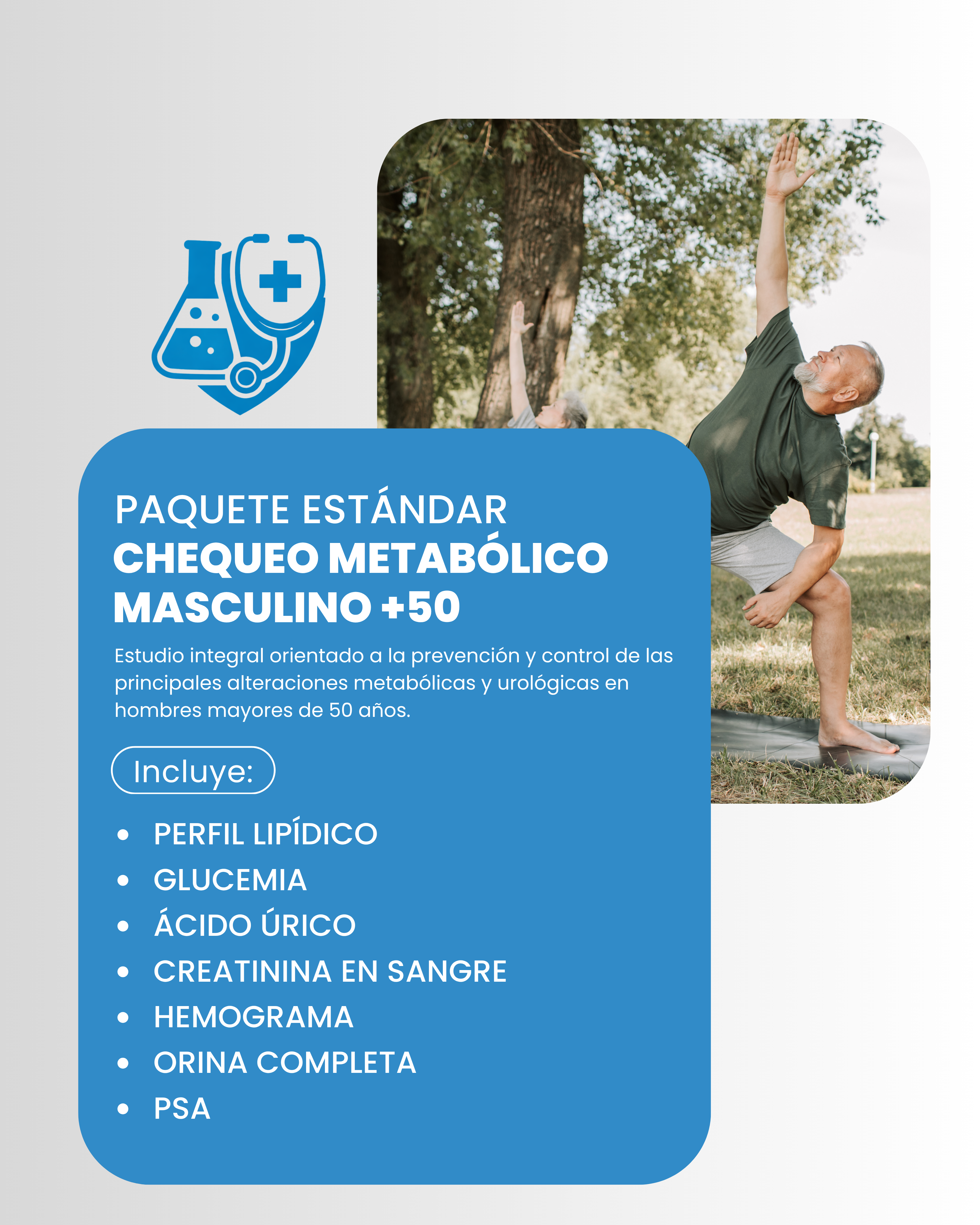 Paquete Estándar Masculino +50